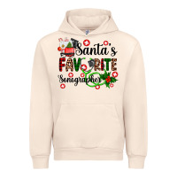 Sandshell santa's favorite sonographer Urban Hoodie - AdoDesignShop