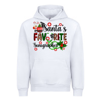 Santa's Favorite Sonographer Urban Hoodie | Teevron