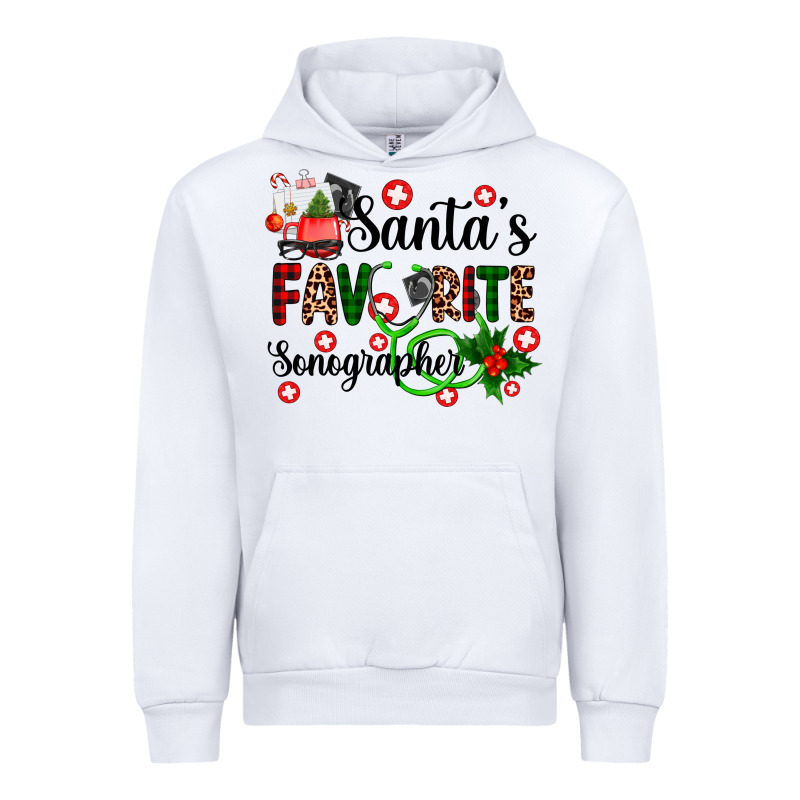 Santa's Favorite Sonographer Urban Hoodie by AdoDesignShop | Teevron
