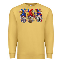 Antique Gold usa with gnome billie wilder Premium Sweatshirt - texasbilliewilder