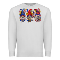 Dove Grey usa with gnome billie wilder Premium Sweatshirt - texasbilliewilder