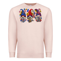 Pale Pink usa with gnome billie wilder Premium Sweatshirt - texasbilliewilder
