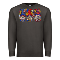 Smoke usa with gnome billie wilder Premium Sweatshirt - texasbilliewilder