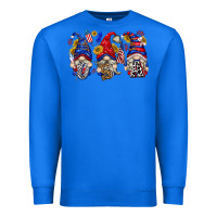 True Royal usa with gnome billie wilder Premium Sweatshirt - texasbilliewilder