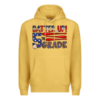 Antique Gold batter up 5th grade Premium Hoodie - JahusDesignShop