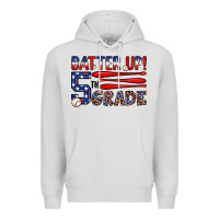 Dove Grey batter up 5th grade Premium Hoodie - JahusDesignShop