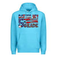 Ocean Blue batter up 5th grade Premium Hoodie - JahusDesignShop