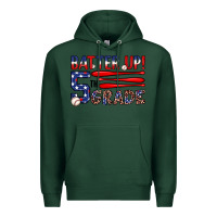Sports Green batter up 5th grade Premium Hoodie - JahusDesignShop