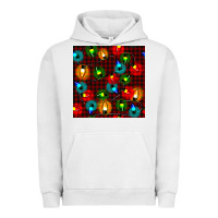 Pigment Lunar Rock christmas lights seamless pattern Urban Hoodie - BundleAndBundleShop