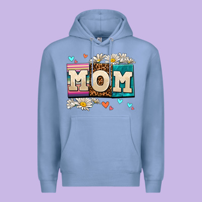 Daisy Mom Premium Hoodie Designed By Adodesignshop