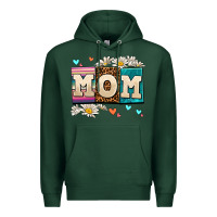 Sports Green daisy mom Premium Hoodie - AdoDesignShop