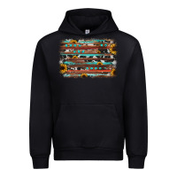 Black sunflower gemstone background Urban Hoodie - JahusDesignShop