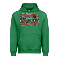 Emerald sunflower gemstone background Urban Hoodie - JahusDesignShop