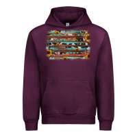 Mauve Wine sunflower gemstone background Urban Hoodie - JahusDesignShop