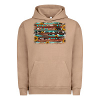 Pigment Burro sunflower gemstone background Urban Hoodie - JahusDesignShop