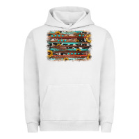 Pigment Lunar Rock sunflower gemstone background Urban Hoodie - JahusDesignShop