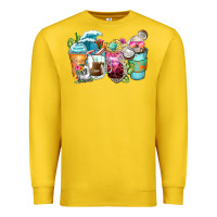 Lemon skeleton summer coffee cups Premium Sweatshirt - Zillion Design Studio