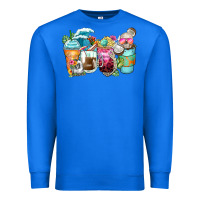 True Royal skeleton summer coffee cups Premium Sweatshirt - Zillion Design Studio