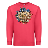 Cardinal usa sunflower billie wilder Premium Sweatshirt - texasbilliewilder