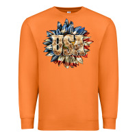 Carrot usa sunflower billie wilder Premium Sweatshirt - texasbilliewilder