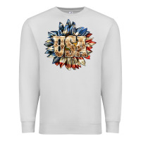 Dove Grey usa sunflower billie wilder Premium Sweatshirt - texasbilliewilder