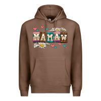 Chestnut daisy mamaw Premium Hoodie - AdoDesignShop