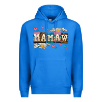 True Royal daisy mamaw Premium Hoodie - AdoDesignShop