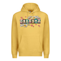 Antique Gold daisy grandma Premium Hoodie - AdoDesignShop