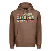Chestnut daisy grandma Premium Hoodie - AdoDesignShop