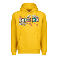 Lemon daisy grandma Premium Hoodie - AdoDesignShop