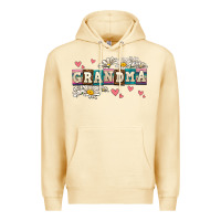 Pina Colada daisy grandma Premium Hoodie - AdoDesignShop