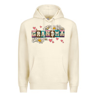 Sandshell daisy grandma Premium Hoodie - AdoDesignShop