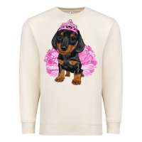Sandshell balerina dachshund with tutu Premium Sweatshirt - RanaPortraitStore