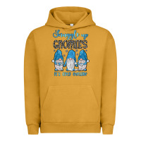 Pigment Peanut Butter snuggle up gnomies it's cold outside Urban Hoodie - JahusDesignShop