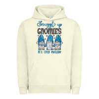 Pigment Pistachio snuggle up gnomies it's cold outside Urban Hoodie - JahusDesignShop