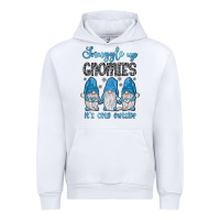 White snuggle up gnomies it's cold outside Urban Hoodie - JahusDesignShop