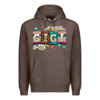 Coffee daisy gıgı Premium Hoodie - AdoDesignShop
