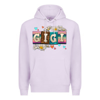 Lilac daisy gıgı Premium Hoodie - AdoDesignShop
