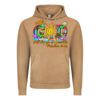 Vintage Camel with god all things are possible summer Vintage Hoodie - AdoDesignShop