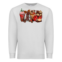 Dove Grey hot chocolate coffee cups Premium Sweatshirt - Zillion Design Studio
