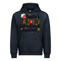 Navy santa's favorite educational assistant Urban Hoodie - AdoDesignShop