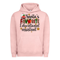 Santa's Favorite Educational Assistant Urban Hoodie | Teevron