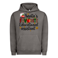 Pigment Tornado santa's favorite educational assistant Urban Hoodie - AdoDesignShop