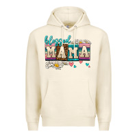 Tofu daisy blessed mama Premium Hoodie - AdoDesignShop