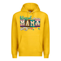 Lemon daisy blessed mama Premium Hoodie - AdoDesignShop
