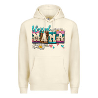 Sandshell daisy blessed mama Premium Hoodie - AdoDesignShop