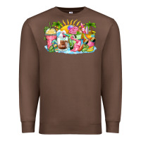 Chestnut beach summer coffee cups Premium Sweatshirt - Zillion Design Studio