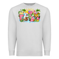 Dove Grey beach summer coffee cups Premium Sweatshirt - Zillion Design Studio