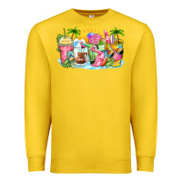 Lemon beach summer coffee cups Premium Sweatshirt - Zillion Design Studio