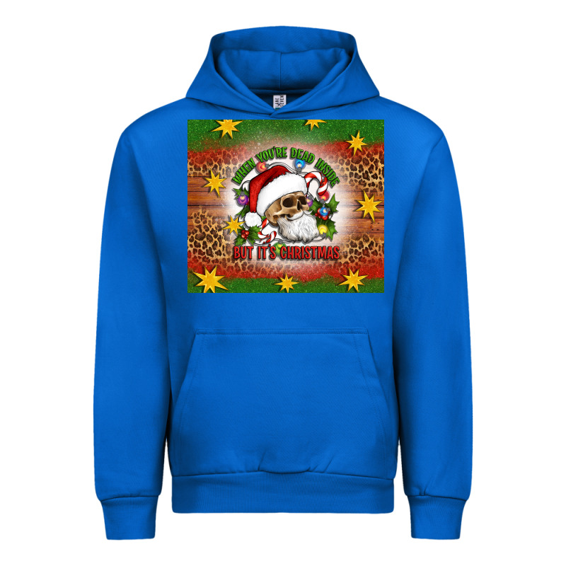 When You're Dead Inside But It's Christmas Urban Hoodie by Artiststas | Teevron